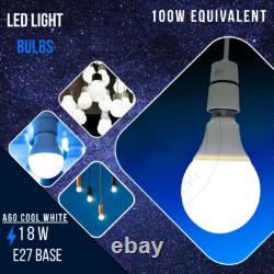 Ampoules LED GLS B22 E27 Blanc Chaud/Froid 5W-25W Globe LED Baïonnette Vis E27