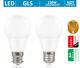 Ampoules Standard à Led Gls Globe Blanc Chaud/froid/jour Vis à Baïonnette B22 E27