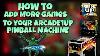 Arcade1up Pinball Mod Tutoriel Partie 1