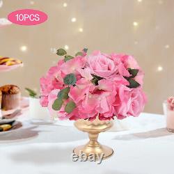 Arrangement de boule de fleurs artificielles pour décoration de table de fête de mariage