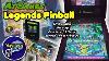 Atgames Legends Pinball Machine Unbox Setup Game Play U0026 Examen Virtual Pinball