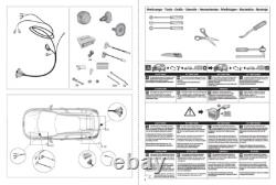 Attelage à adapter pour Peugeot Partner Van 2018 et après L1 / Électriques de boule d'attelage standard