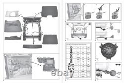 Attelage à adapter pour Peugeot Partner Van 2018 et après L1 / Électriques de boule d'attelage standard