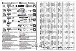 Attelage à adapter pour Peugeot Partner Van 2018 et après L1 / Électriques de boule d'attelage standard