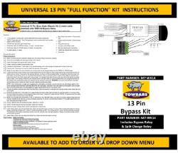 Attelage pour Mercedes Sprinter Châssis Cab 2018 et plus, avec Électriques de Benne et Boule d'Attelage