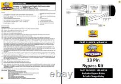Attelage pour Mercedes Sprinter Châssis Cab 2018 et plus, avec Électriques de Benne et Boule d'Attelage