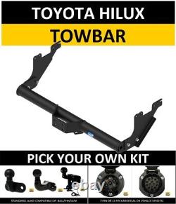 Attelage pour Toyota Hilux 2016on MK8 4WD Pickup Choisissez Votre Propre Kit Électriques Boule d'Attelage