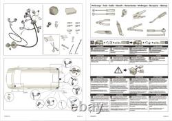 Attelage pour Vauxhall Vivaro X82 Fourgon mi-2014 à juillet 2019 Électriques de boule d'attelage