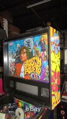 Austin Powers Pinball Arcade Machine Stern. Ampoules À Led Kit Installé. Bateau Gratuit