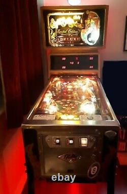 Balle De Bally 8 Deluxe (édition Limitée) 1982 Pinball Machine-fully Working