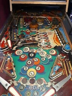 Balle De Bally 8 Deluxe (édition Limitée) 1982 Pinball Machine-fully Working