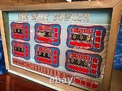 Bally 1966 Contact Bowler 21ft de long (640cm) Jeu américain très rare fonctionnant à 100%