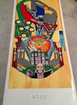 Bally Addams Family Flipper Playfield Superposition