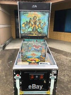 Bally Atlantis Pinball Machine Fonctionne Très Bien