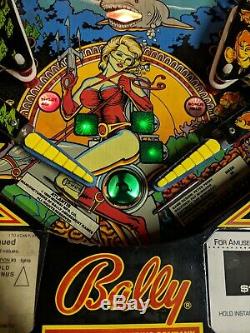 Bally Atlantis Pinball Machine Fonctionne Très Bien