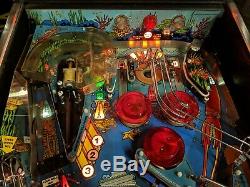 Bally Atlantis Pinball Machine Fonctionne Très Bien