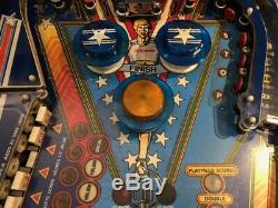 Bally Battre Les Années 1980 Pinball Horloge Machine Stunning Pin Salle De Jeu