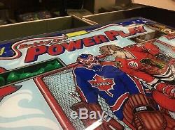 Bally Bobby Orr Pinball Machine Backglass Nouveau