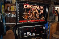 Bally Centaur 2 Pinball Machine 100% Travaillant