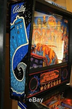 Bally Dr Who Pinball Machine 100% De Travail