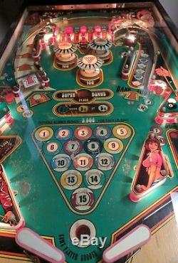 Bally Eight Ball Flipper Machine Happy Days Le Fonz Fonzie Restauré Eightball