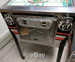 Bally Eight Ball Flipper Machine Happy Days Le Fonz Fonzie Restauré Eightball