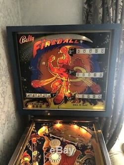 Bally Fireball 1972 Flipper