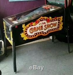 Bally Game Show 1990 Pinball Arcade Machine Pour Travailler Avec Son Plein