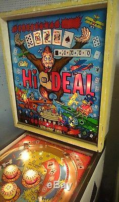 Bally Hi Deal Pinball Circa 1975