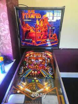 Bally Midway Black Pyramide Pinball Machine 1984