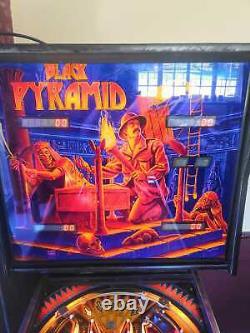 Bally Midway Black Pyramide Pinball Machine 1984