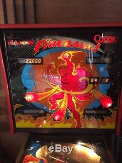 Bally Midway Fireball Pinball Machine