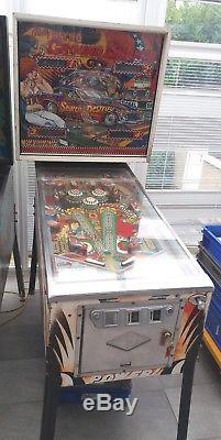 Bally Nitro Groundshaker Pinball Machine 1978 Remis À Neuf