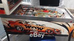 Bally Nitro Groundshaker Pinball Machine 1978 Remis À Neuf