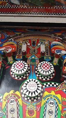 Bally Nitro Groundshaker Pinball Machine 1978 Remis À Neuf