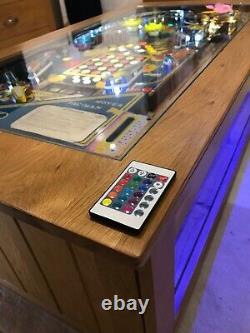 Bally Pac-man Pinball Machine Table À Café Oak Table 1981 Play Field