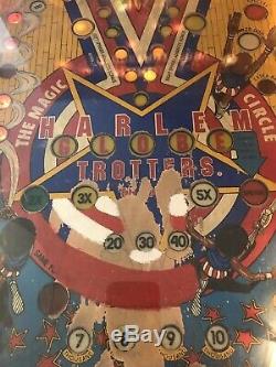 Bally Pin Ball Machine Harlem Globetritters