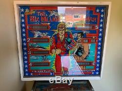 Bally Pinball Machine Six Million Dollar Man / Smdm (1138-e, 1978) Pièces Seulement