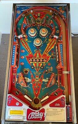 Bally Pinball Machine Six Million Dollar Man / Smdm (1138-e, 1978) Pièces Seulement