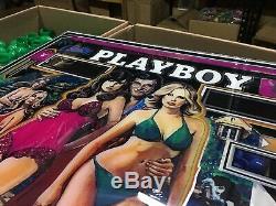 Bally Playboy Pinball Machine Backglass Nouveau
