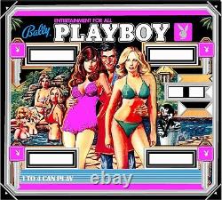 Bally Playboy Pinball Machine Translite