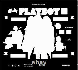 Bally Playboy Pinball Machine Translite