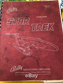 Bally Star Trek 1978 Originale Flipper Entièrement Rénové