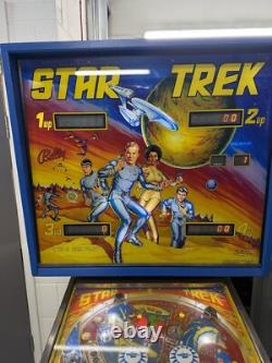 Bally Star Trek flipper