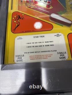 Bally Star Trek flipper