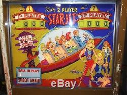 Bally Star-jet Flipper Machine 1963