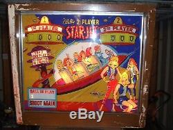 Bally Star-jet Flipper Machine 1963