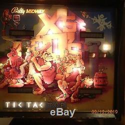 Bally X & O De Son Pinball