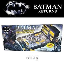 Batman Retourne Jeux De Pinball Électronique 1992 Playtime W Boîte Originale Mib