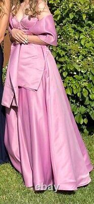 Belle robe de bal avec châle assorti, taille 8-10, excellent état